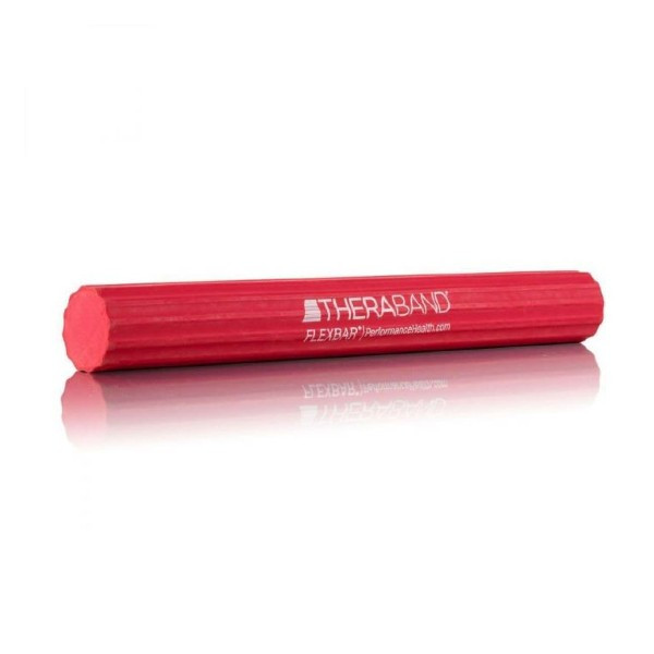 Thera-Band FlexBar červený – rehabilitačná tyč s miernym odporom 4,5 kg