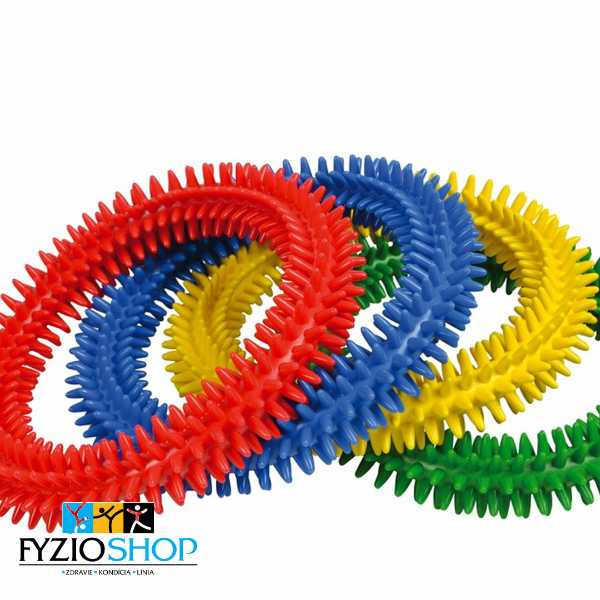 Akupresúrny prstenec Ledraplastic modrý 17 cm – masážny kruh na ruky a nohy