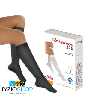 kompresne podkolienky cierne 36-38