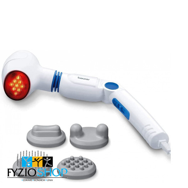 masažny prístroj s infračerveným svetlom beurer mg 40
