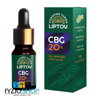 konopny olej konopne kvapky cbg 20