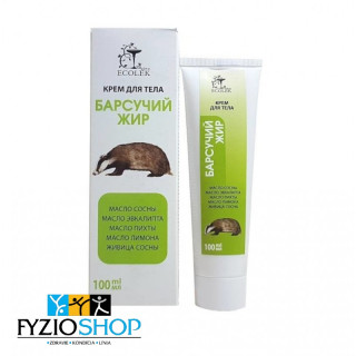 EKOLEK TELOVÝ KRÉM JAZVEČÍ TUK 100ml