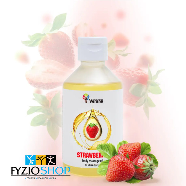 verana masažný olej jahoda 100ml